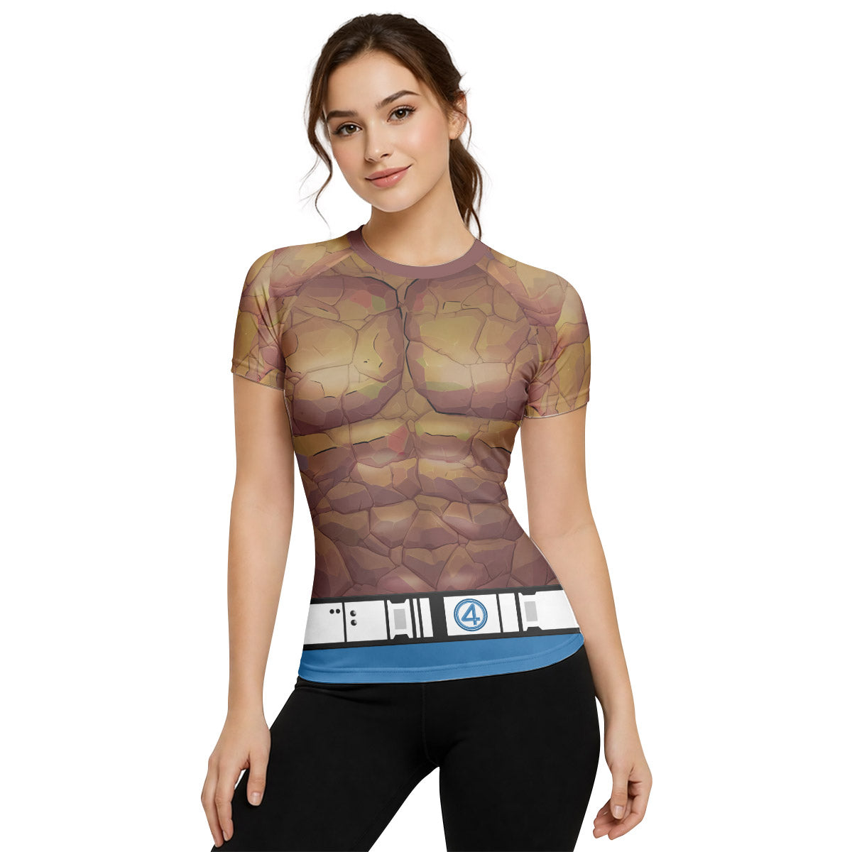  Fantastic 4 Thing Rash Guard