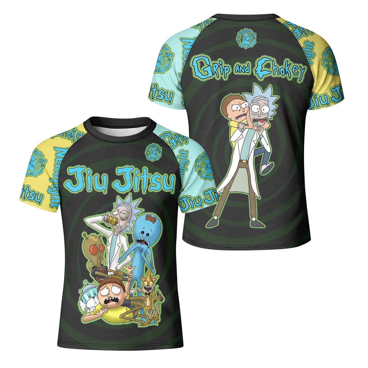 Grip And Chokey Kid Rash Guard