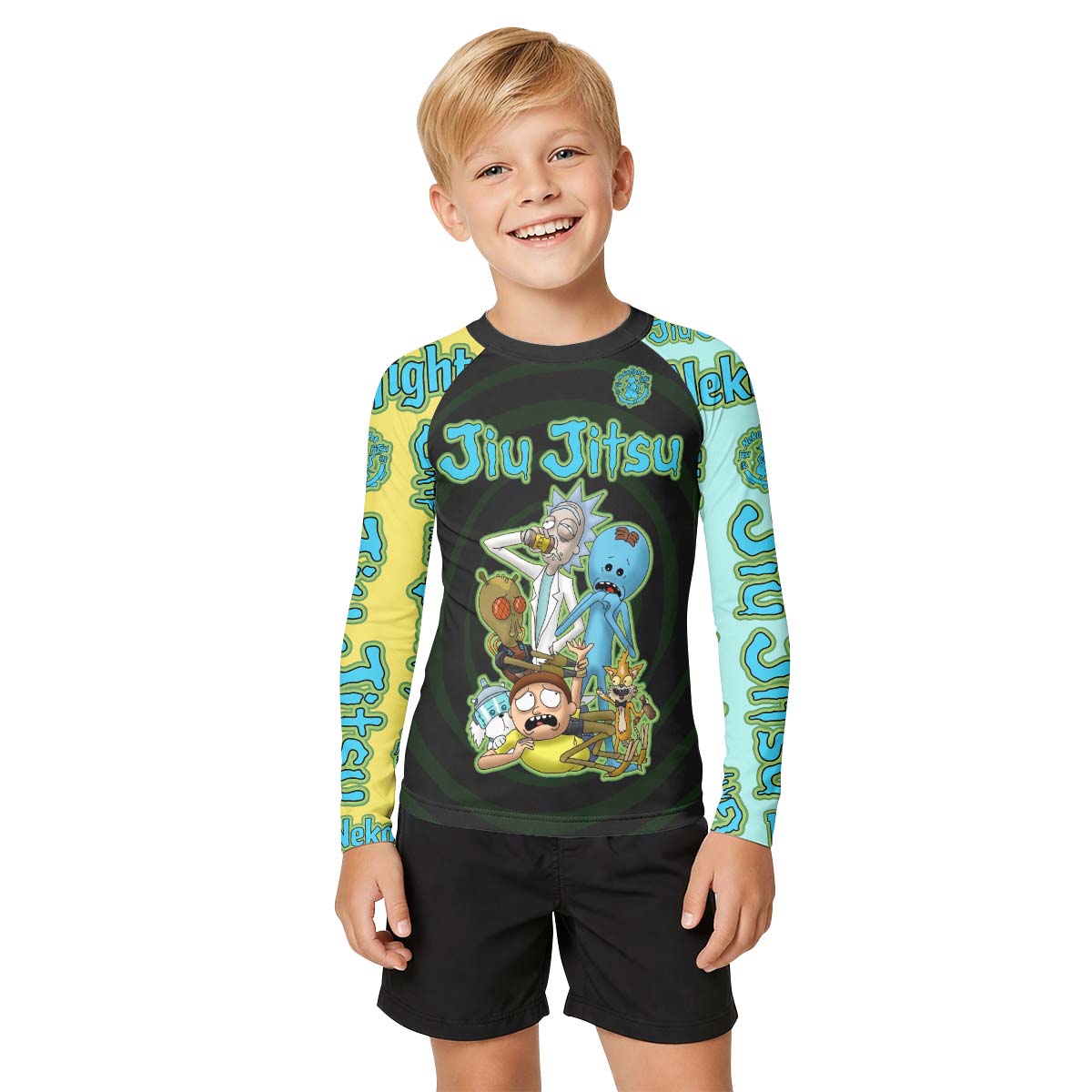 Grip And Chokey Kid Rash Guard