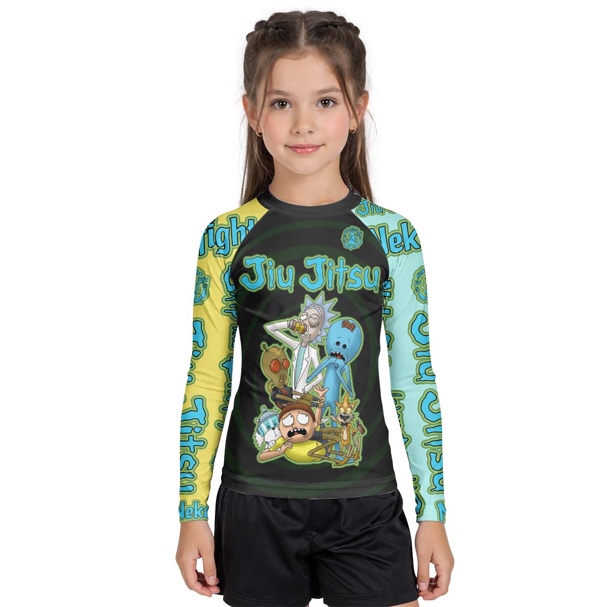 Grip And Chokey Kid Rash Guard