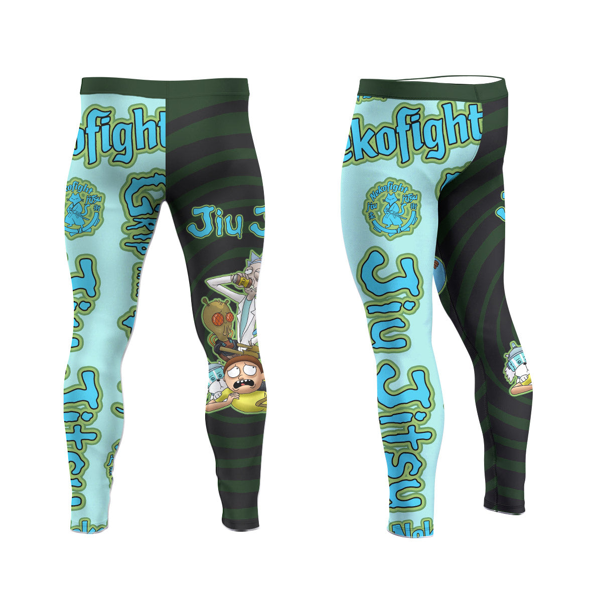  Grip And Chokey Men's Compression Leggings