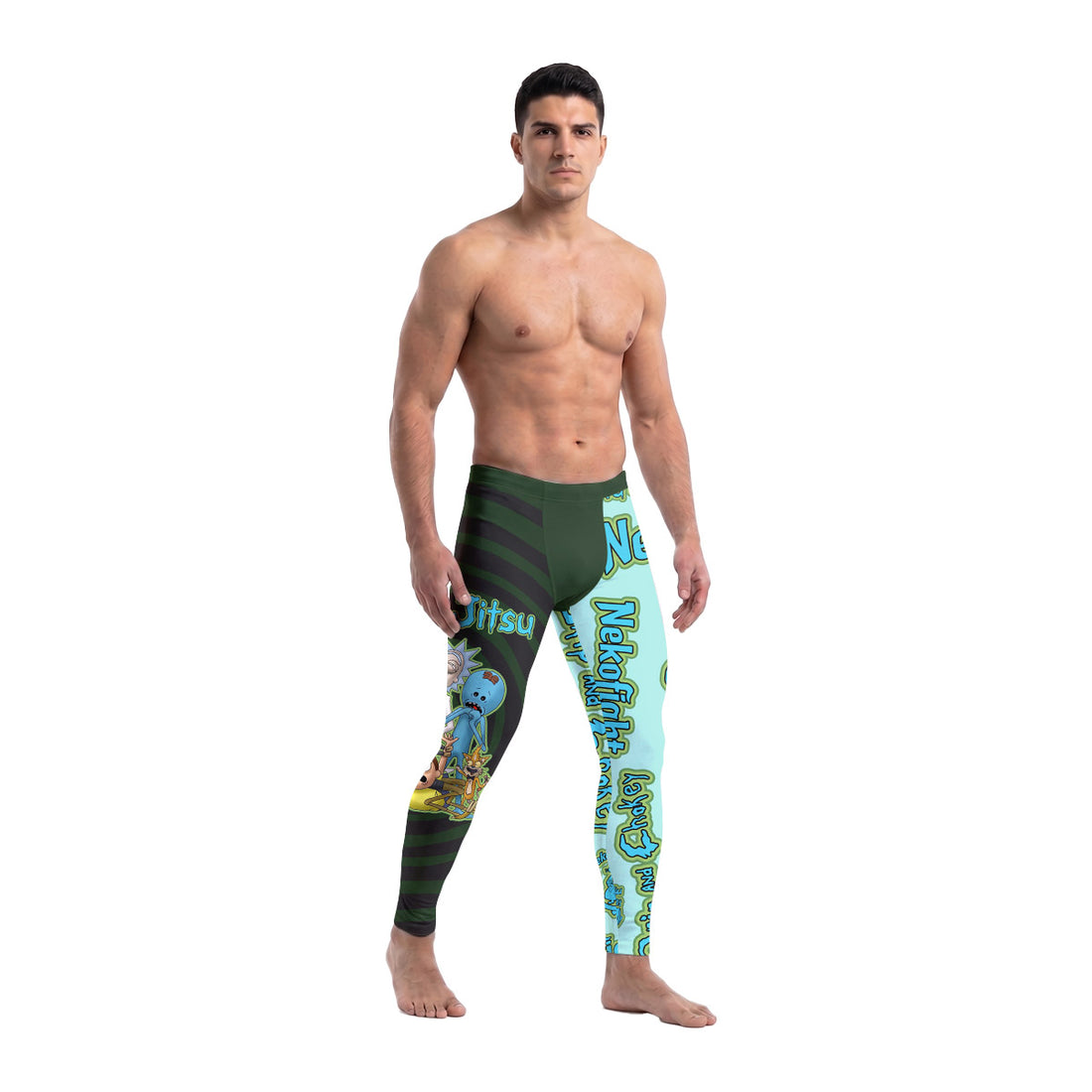  Grip And Chokey Men's Compression Leggings
