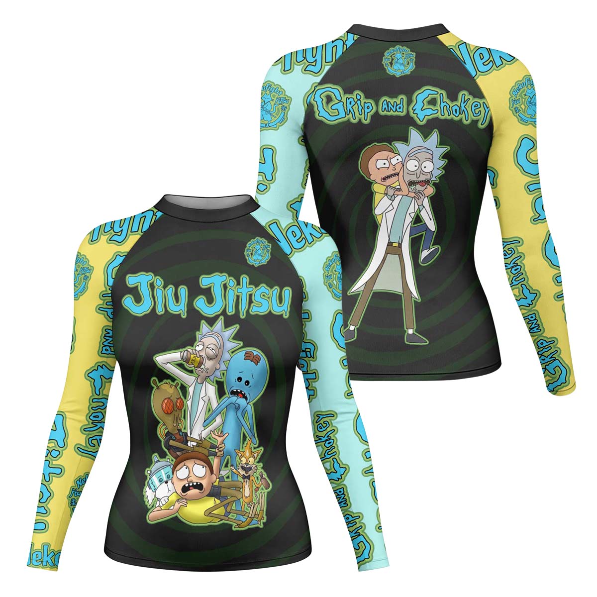 Grip And Chokey Rash Guard