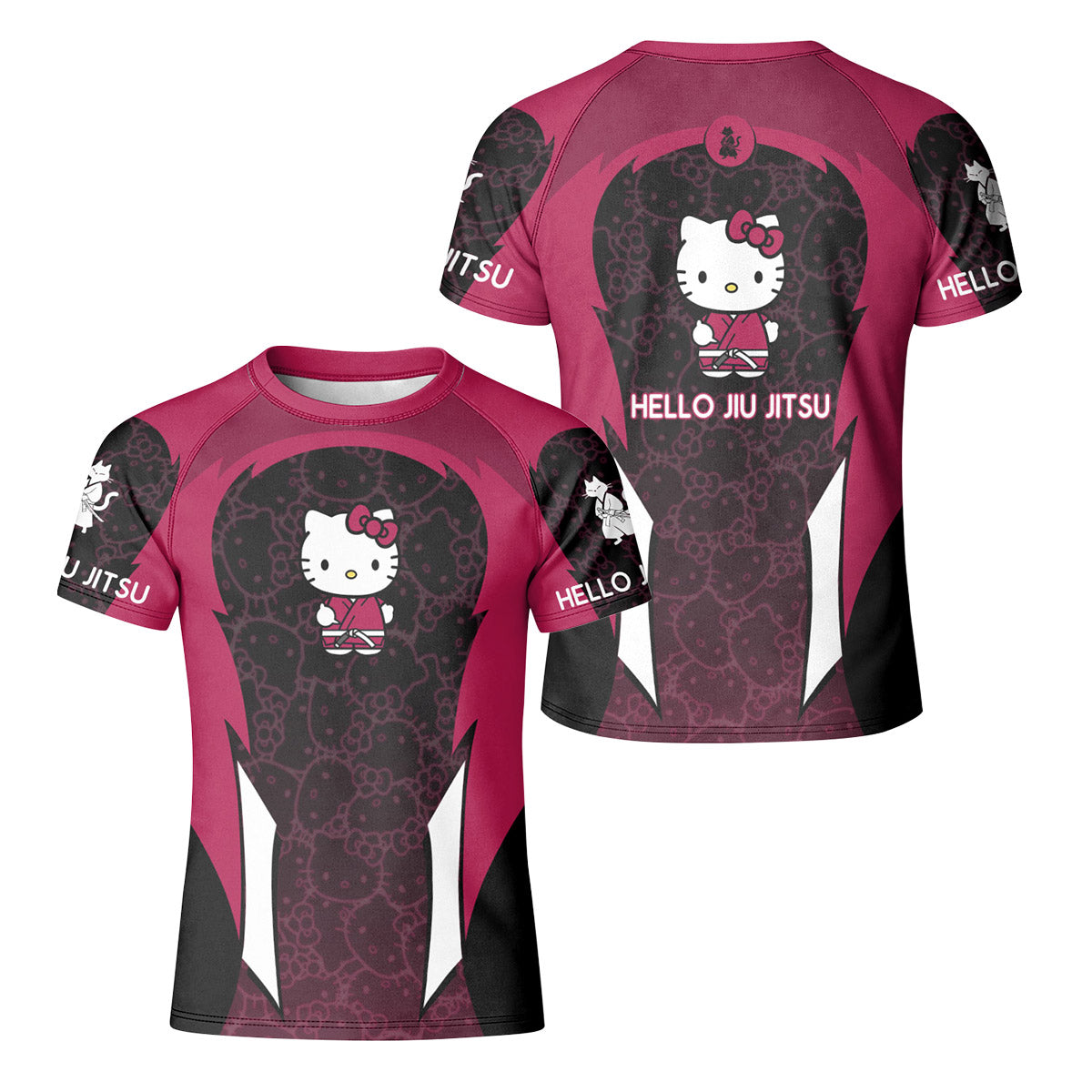 Hello Jiu Jitsu Kid Rash Guard