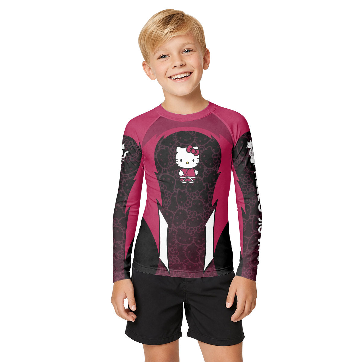 Hello Jiu Jitsu Kid Rash Guard
