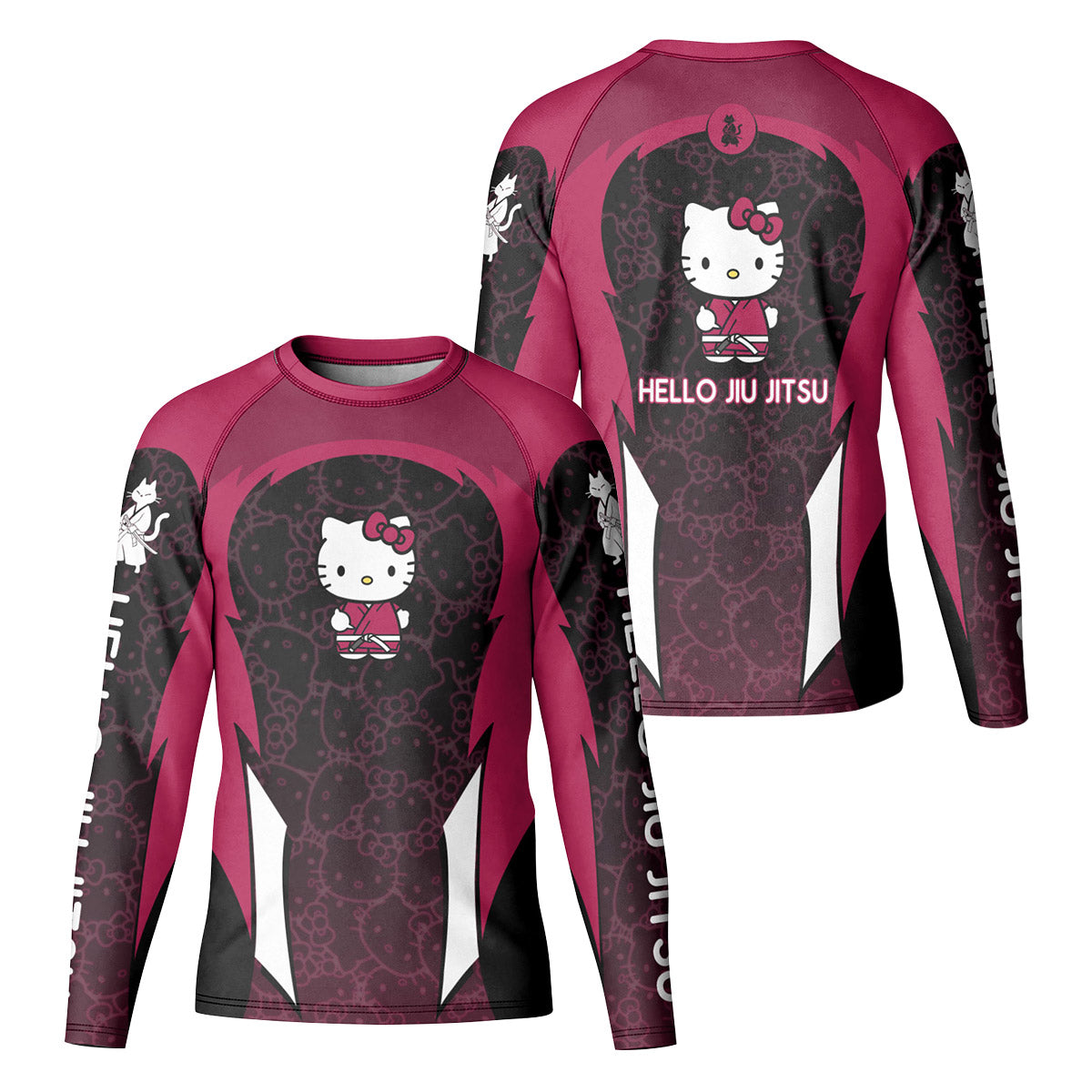 Hello Jiu Jitsu Kid Rash Guard
