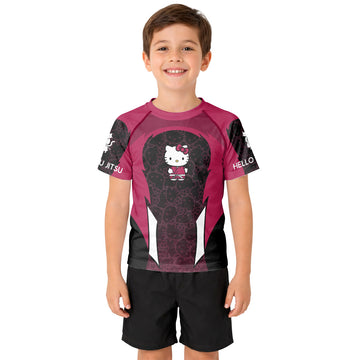 Hello Jiu Jitsu Kid Rash Guard