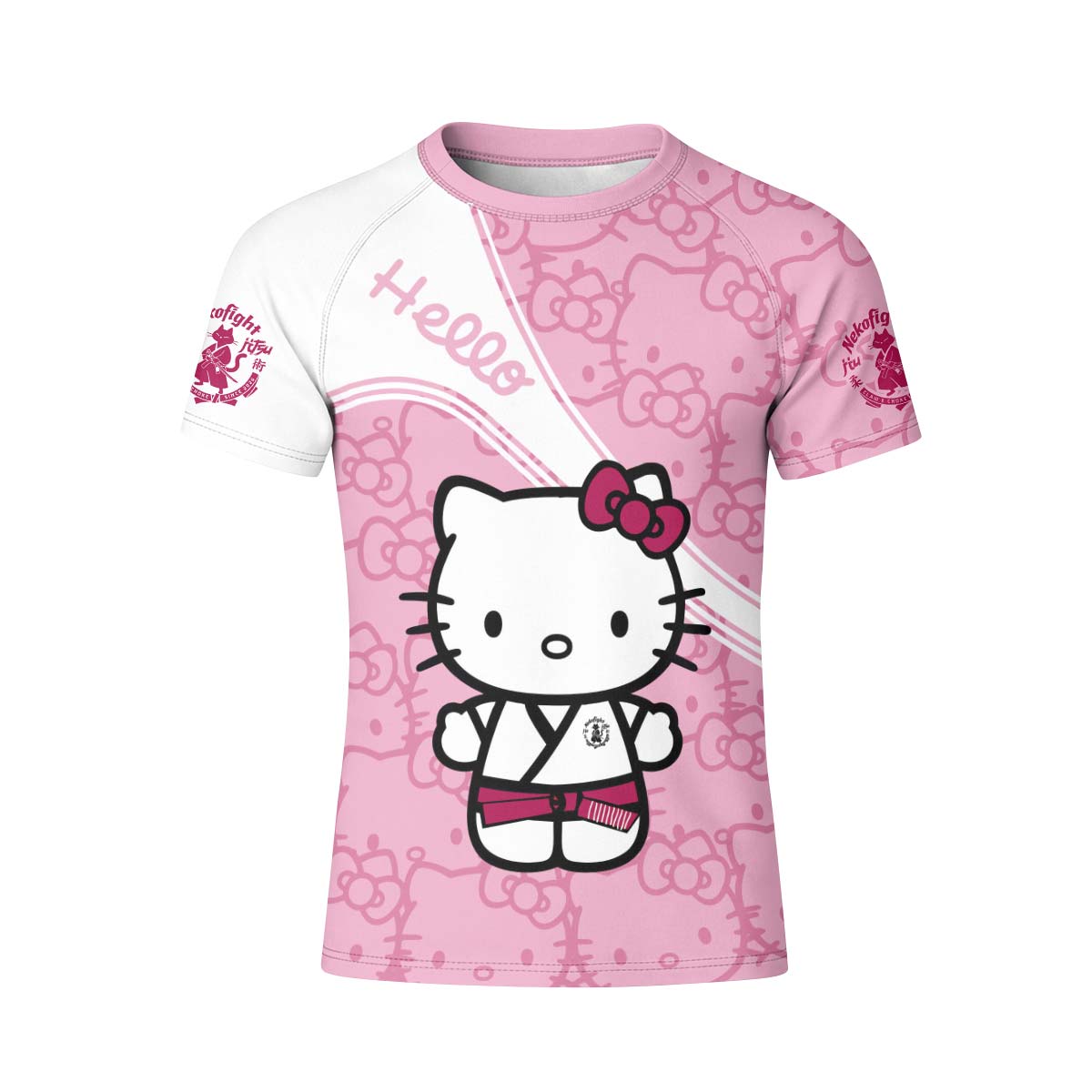 Hello Kitty BJJ Kid Rash Guard