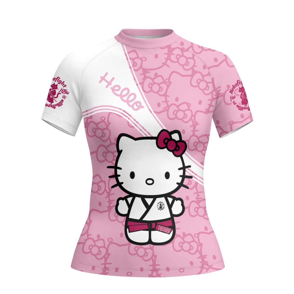 Hello Kitty BJJ Rash Guard
