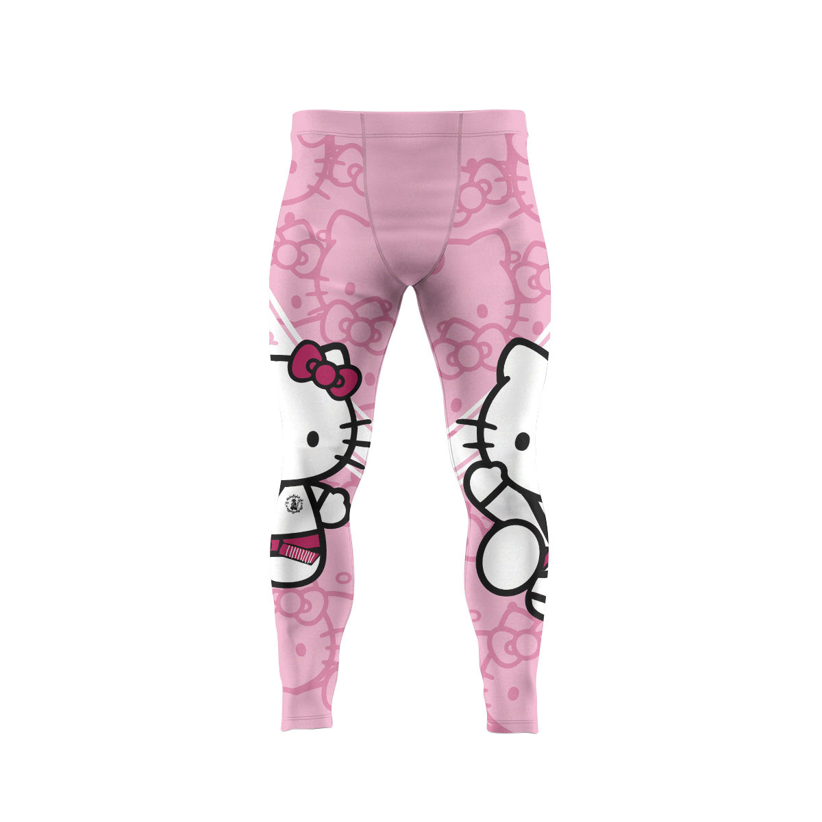 Hello Kitty BJJ Men's Compression Leggings