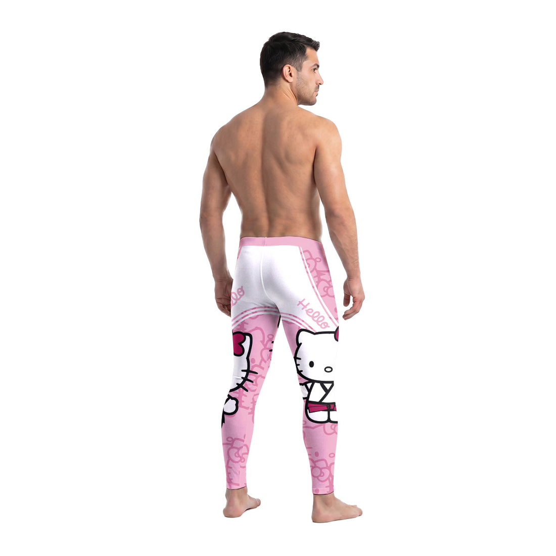 Hello Kitty BJJ Men's Compression Leggings