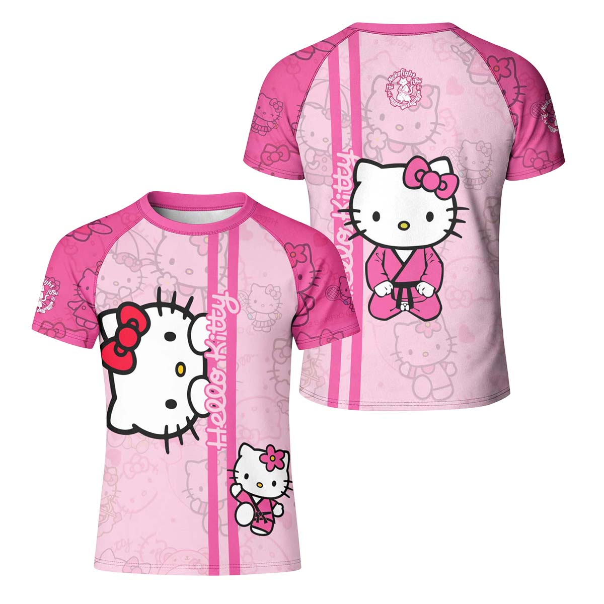 Hello Kitty Brazilian Jiu Jitsu Kid Rash Guard