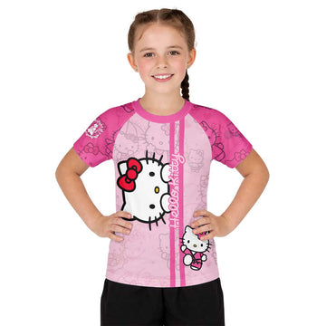 Hello Kitty Brazilian Jiu Jitsu Kid Rash Guard
