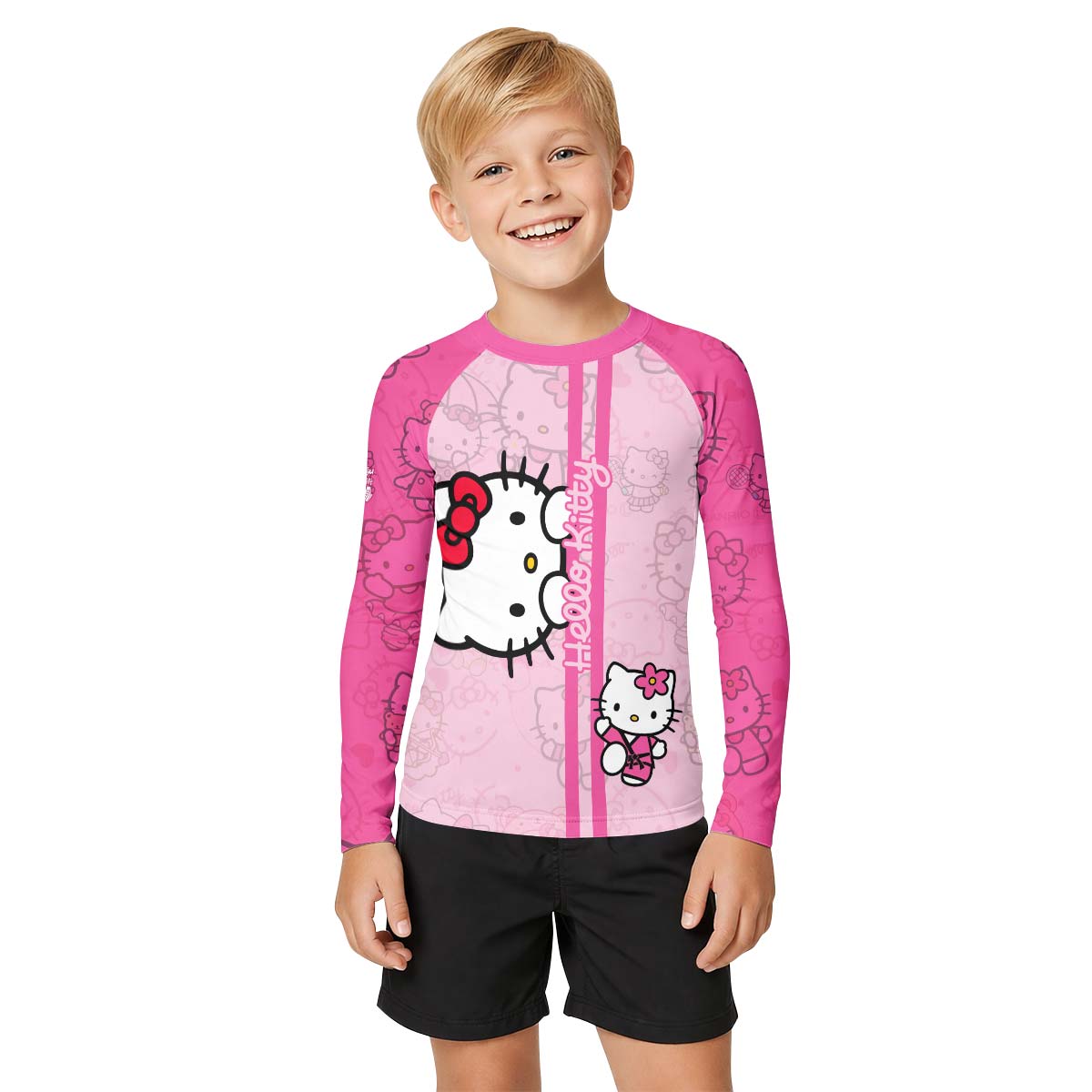 Hello Kitty Brazilian Jiu Jitsu Kid Rash Guard