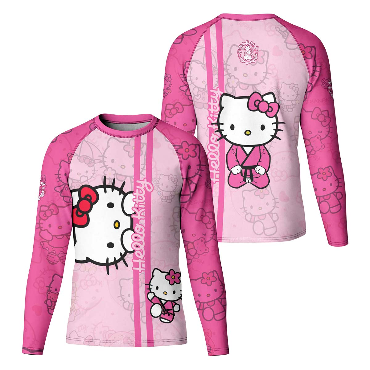 Hello Kitty Brazilian Jiu Jitsu Kid Rash Guard