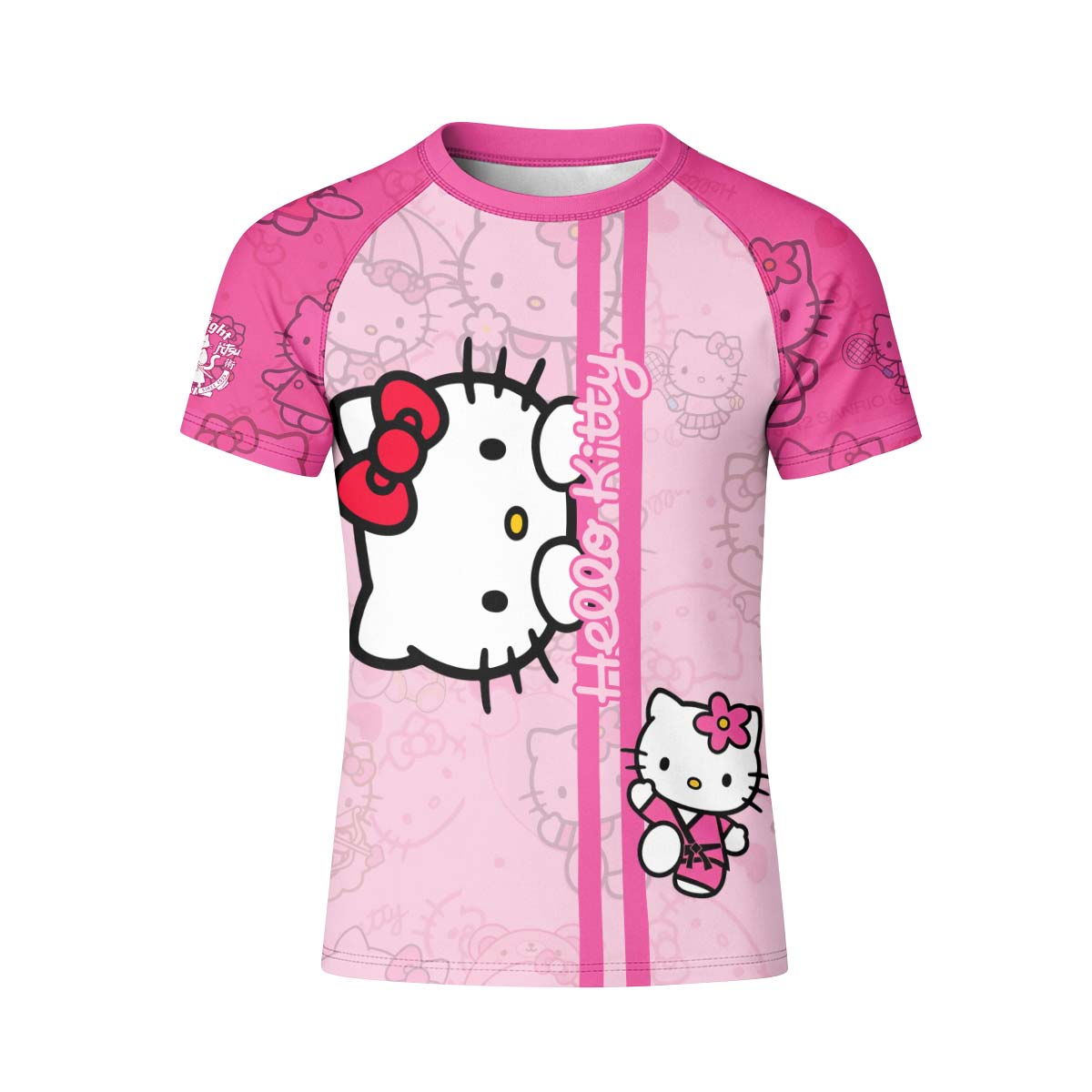 Hello Kitty Brazilian Jiu Jitsu Kid Rash Guard