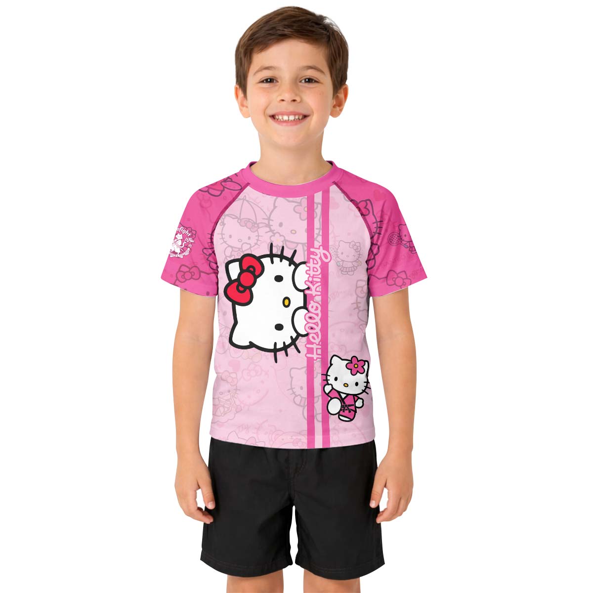 Hello Kitty Brazilian Jiu Jitsu Kid Rash Guard