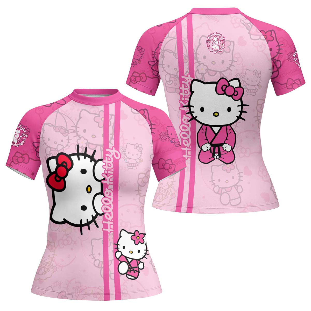 Hello Kitty Brazilian Jiu Jitsu Rash Guard