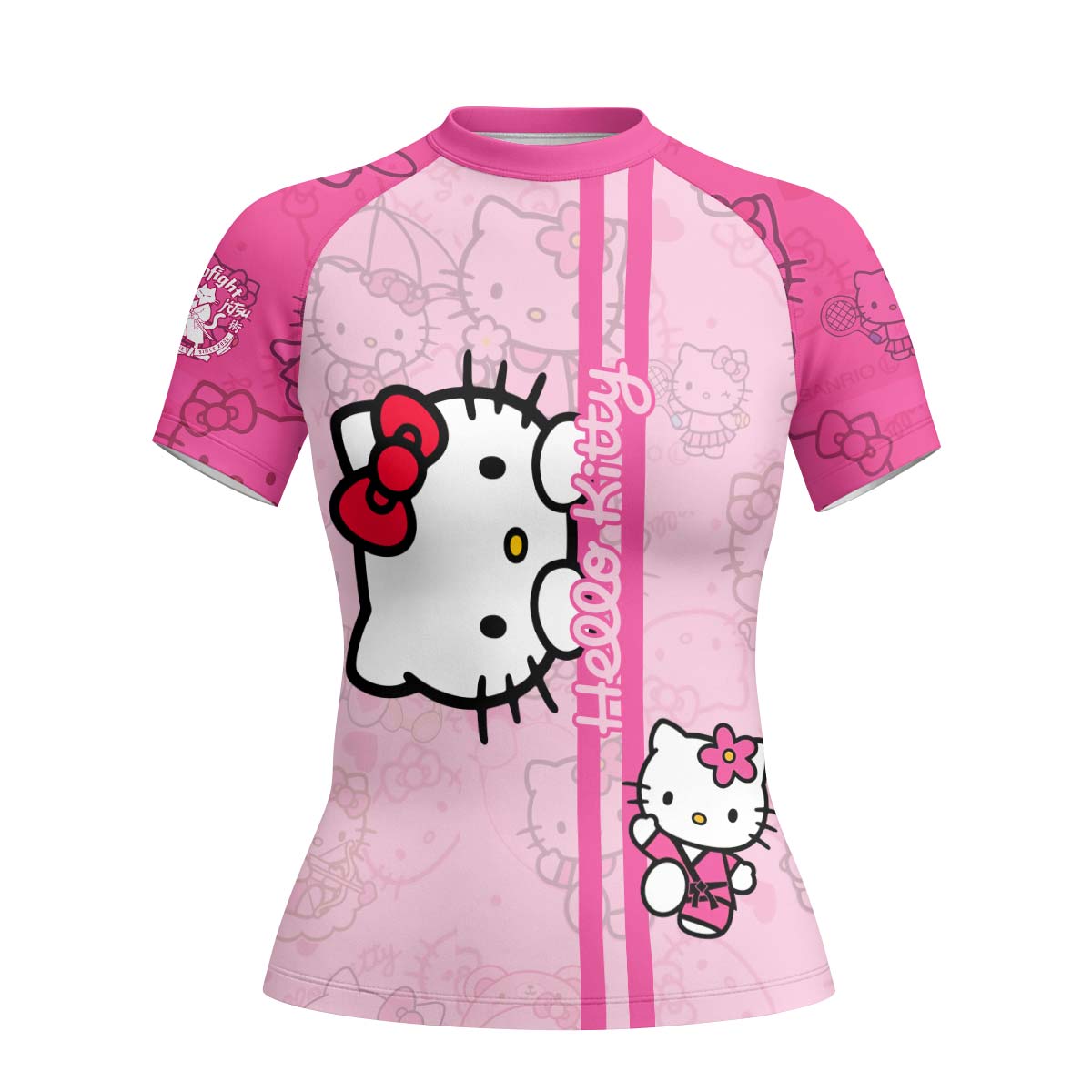 Hello Kitty Brazilian Jiu Jitsu Rash Guard