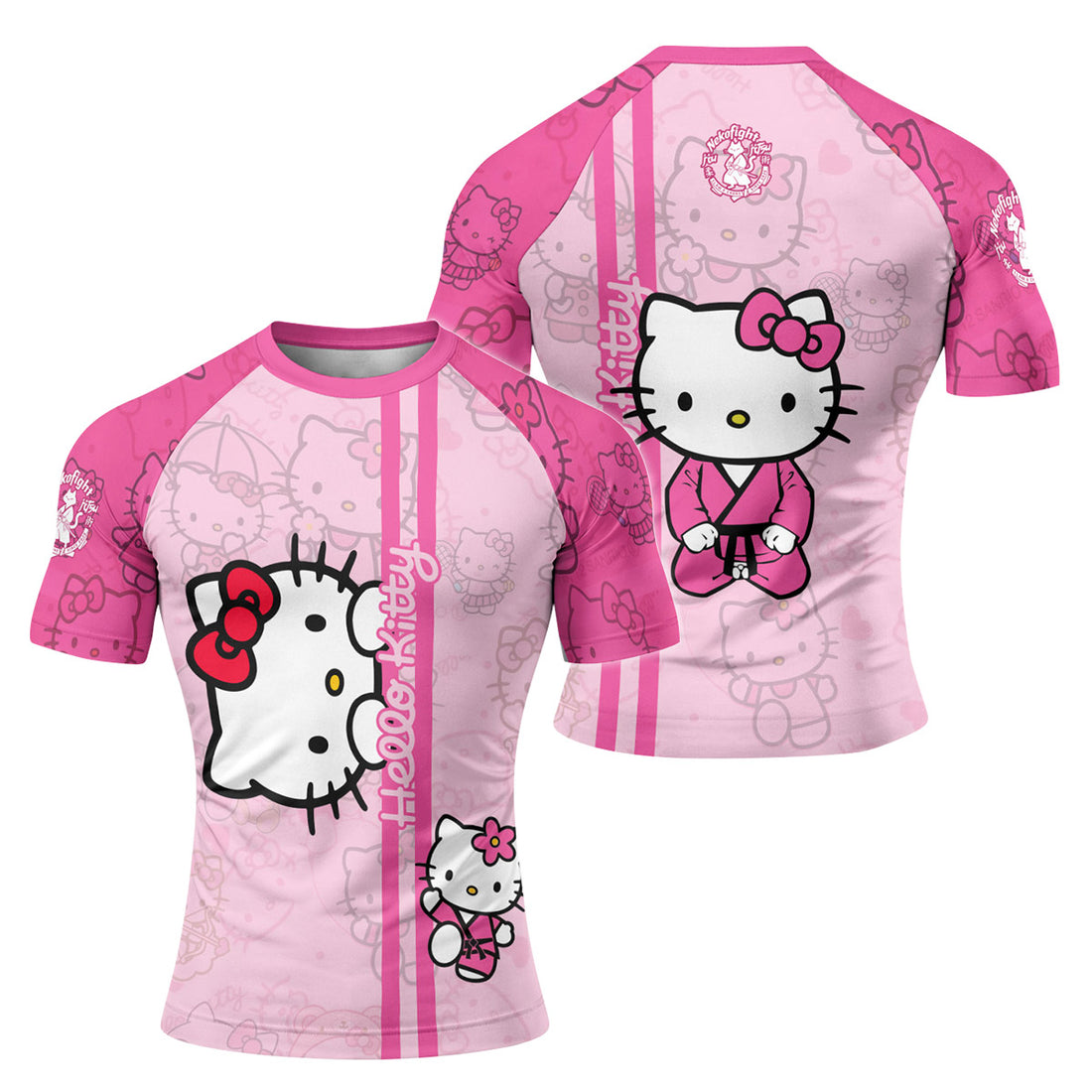 Hello Kitty Brazilian Jiu Jitsu Rash Guard