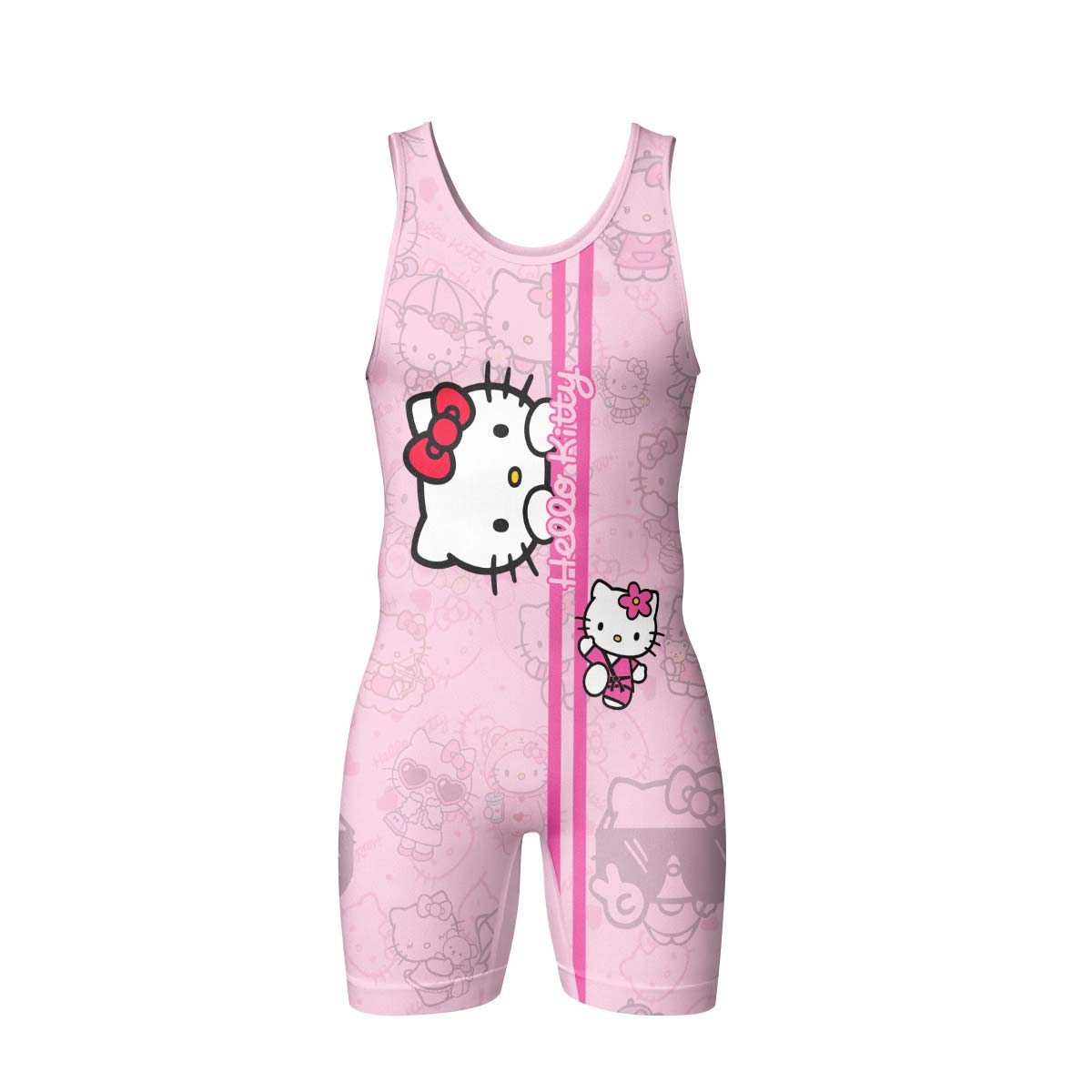 Hello Kitty Brazilian Jiu Jitsu Wrestling Singlet