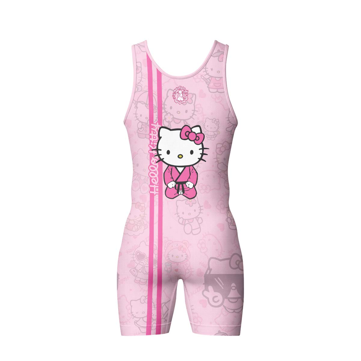 Hello Kitty Brazilian Jiu Jitsu Wrestling Singlet