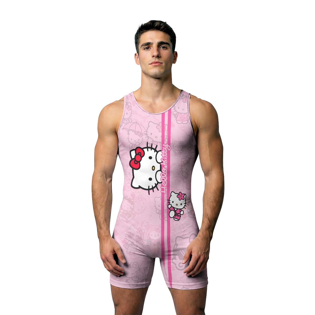 Hello Kitty Brazilian Jiu Jitsu Wrestling Singlet