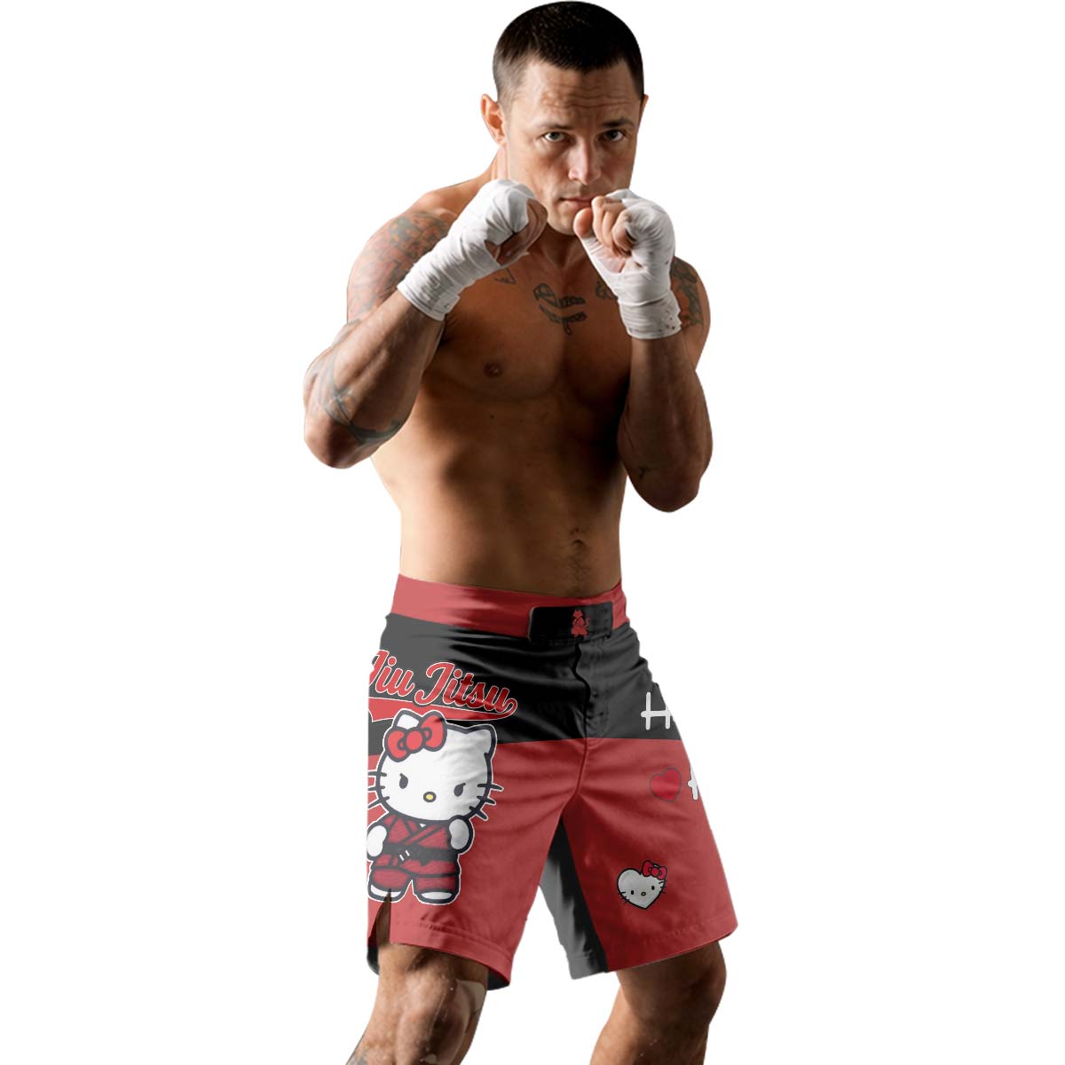 Hello Kitty Jiu Jitsu Fight Shorts