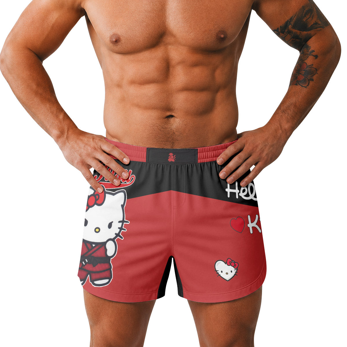 Hello Kitty Jiu Jitsu Grappling Shorts