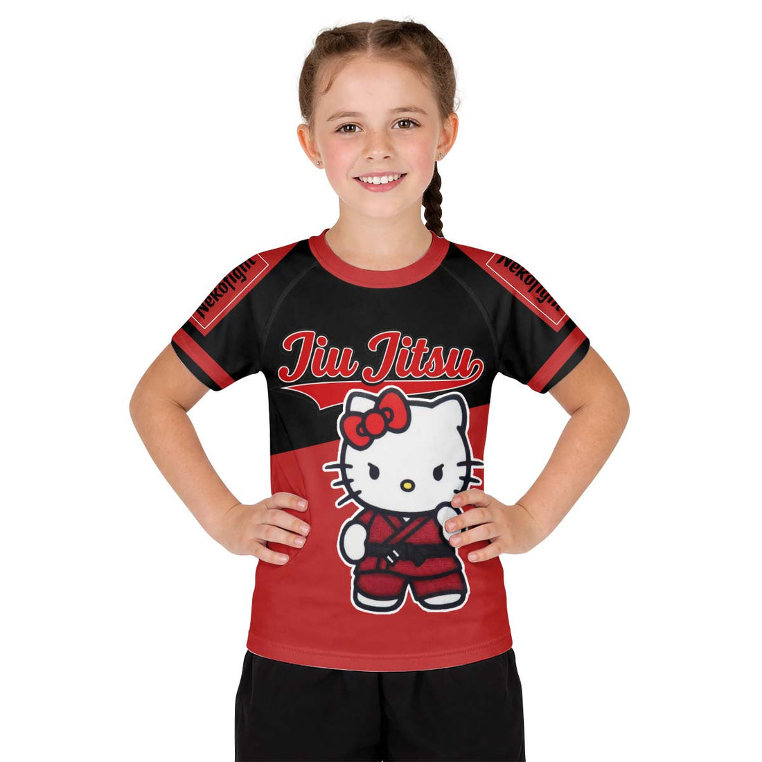 Hello Kitty Jiu Jitsu Kid Rash Guard