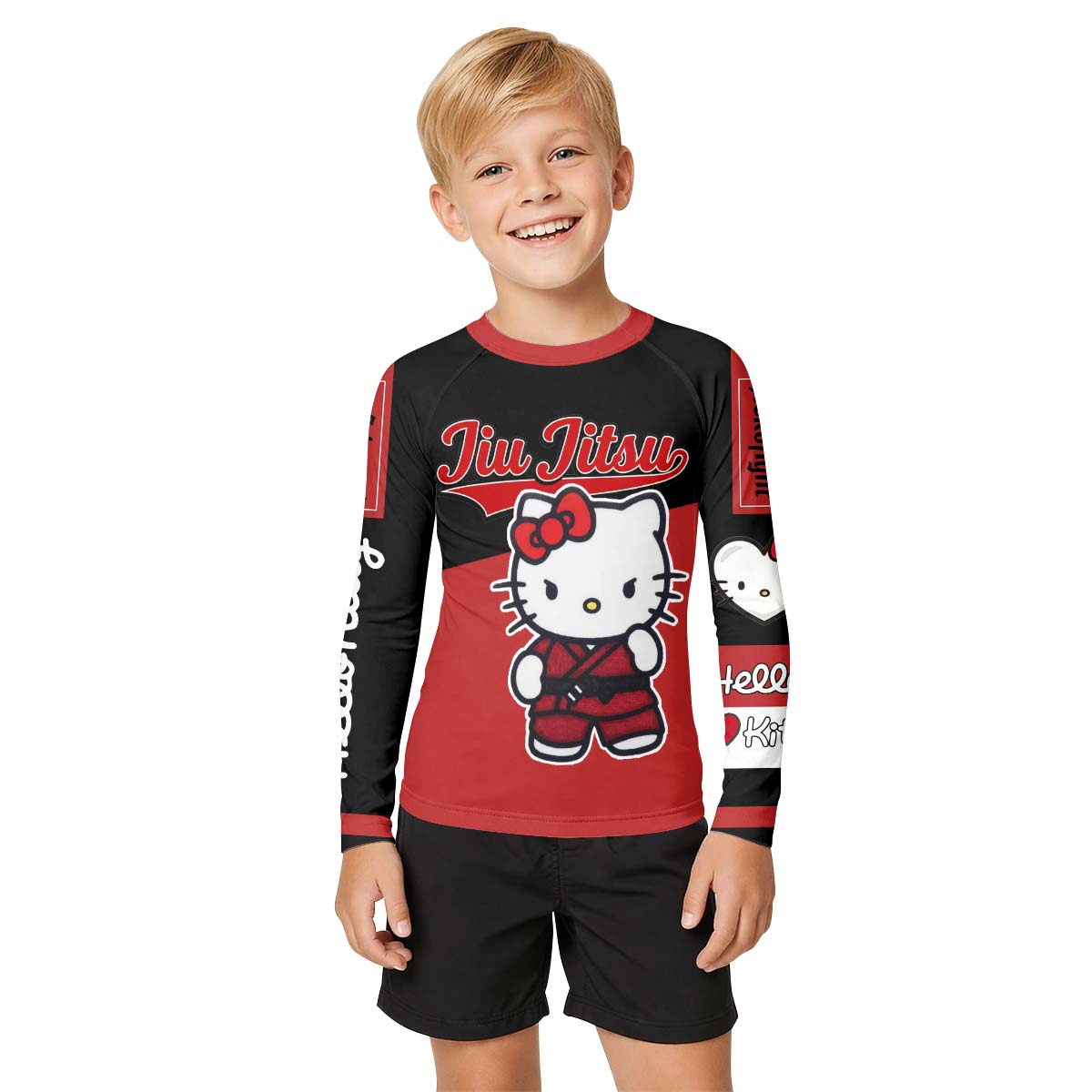 Hello Kitty Jiu Jitsu Kid Rash Guard
