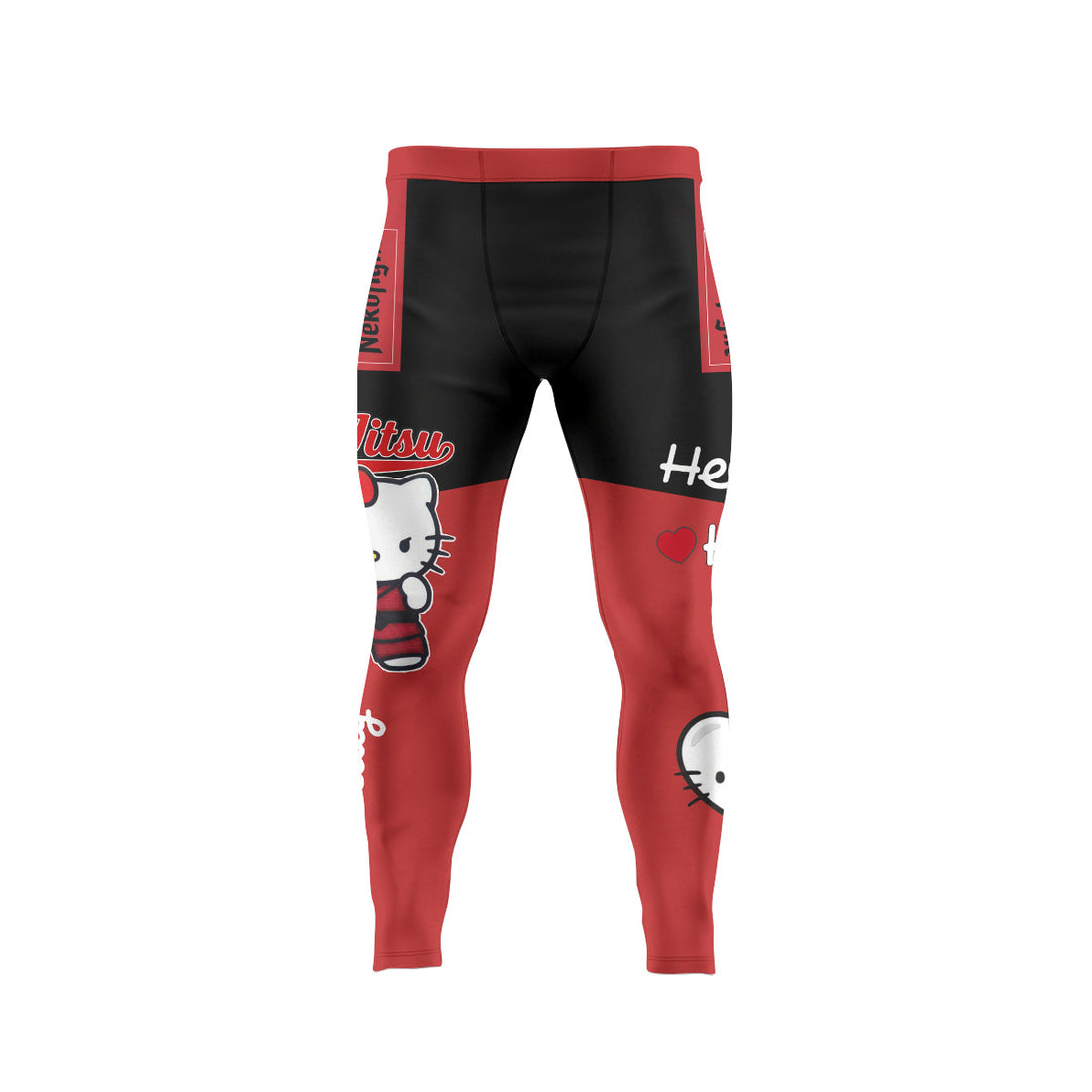 Hello Kitty Jiu Jitsu Men's Compression Leggings