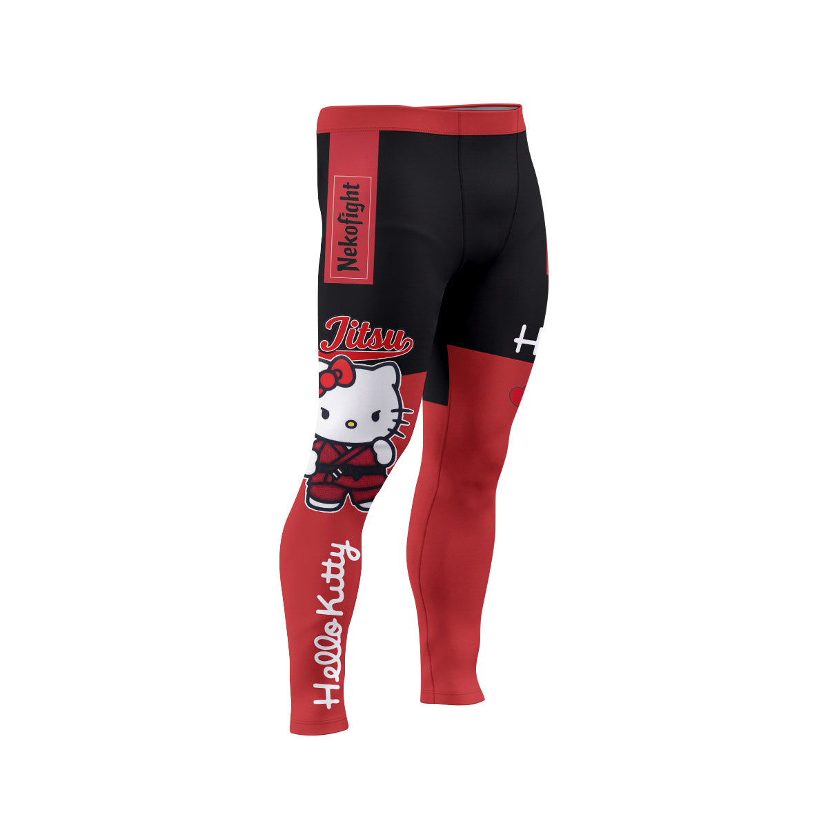 Hello Kitty Jiu Jitsu Men's Compression Leggings