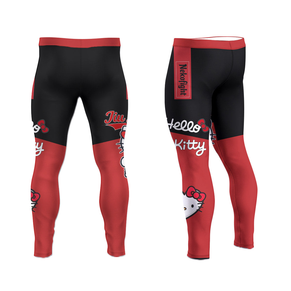 Hello Kitty Jiu Jitsu Men's Compression Leggings