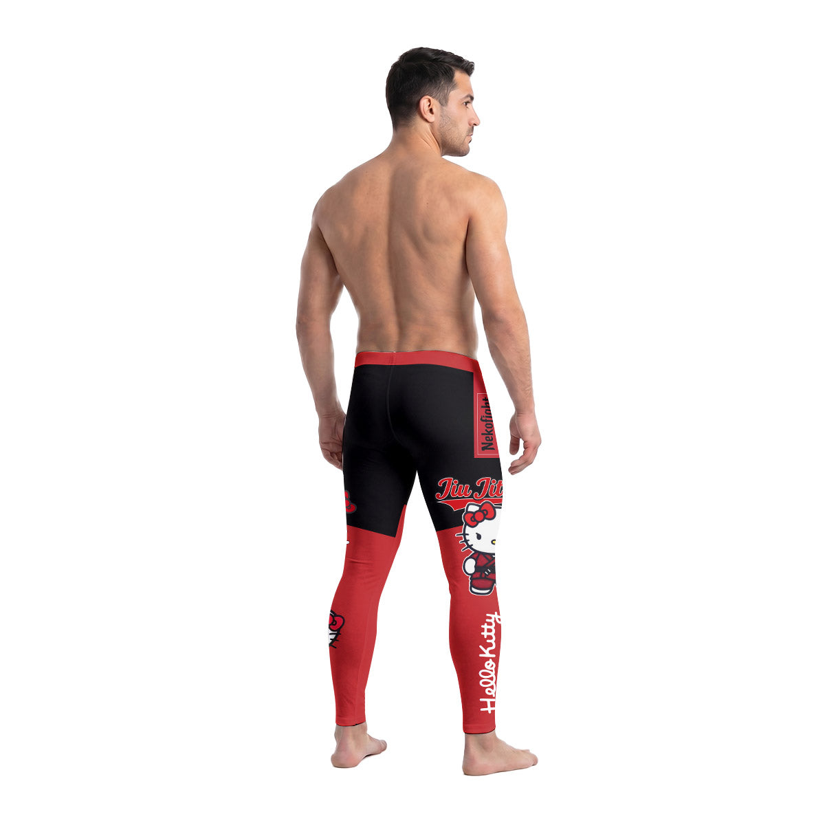 Hello Kitty Jiu Jitsu Men's Compression Leggings