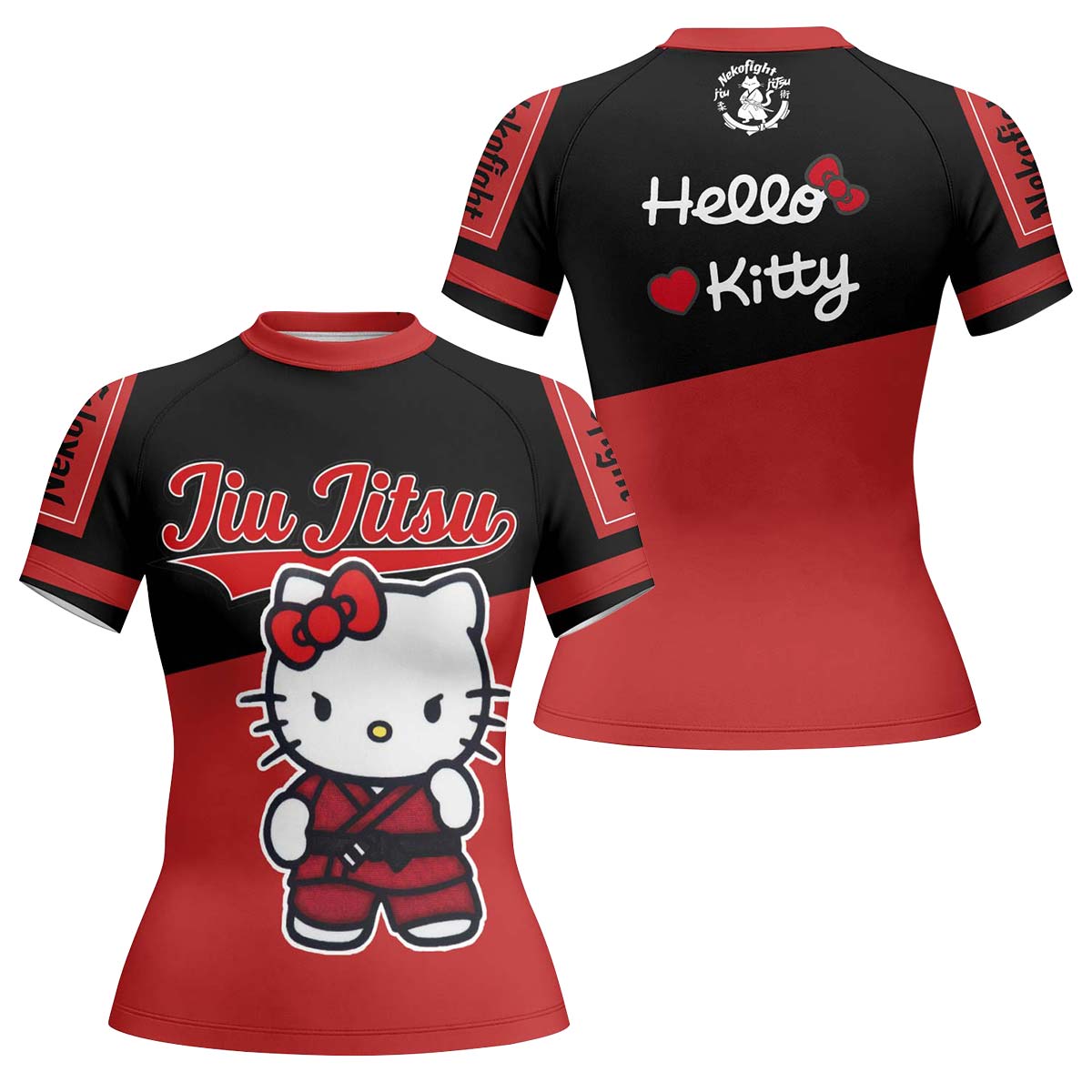 Hello Kitty Jiu Jitsu Rash Guard