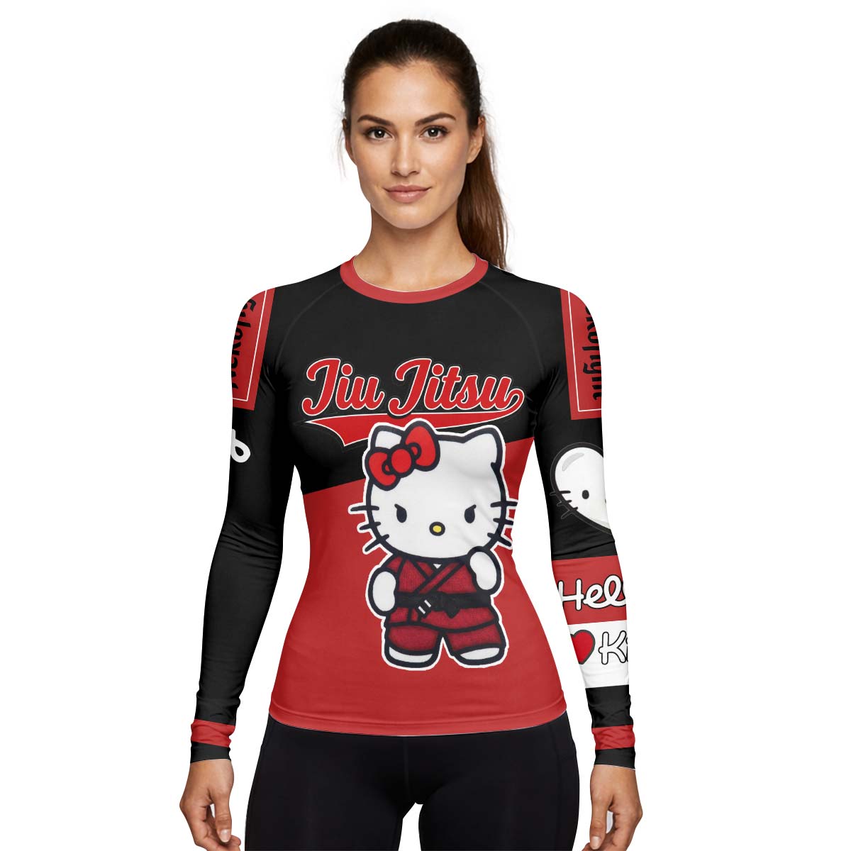 Hello Kitty Jiu Jitsu Rash Guard
