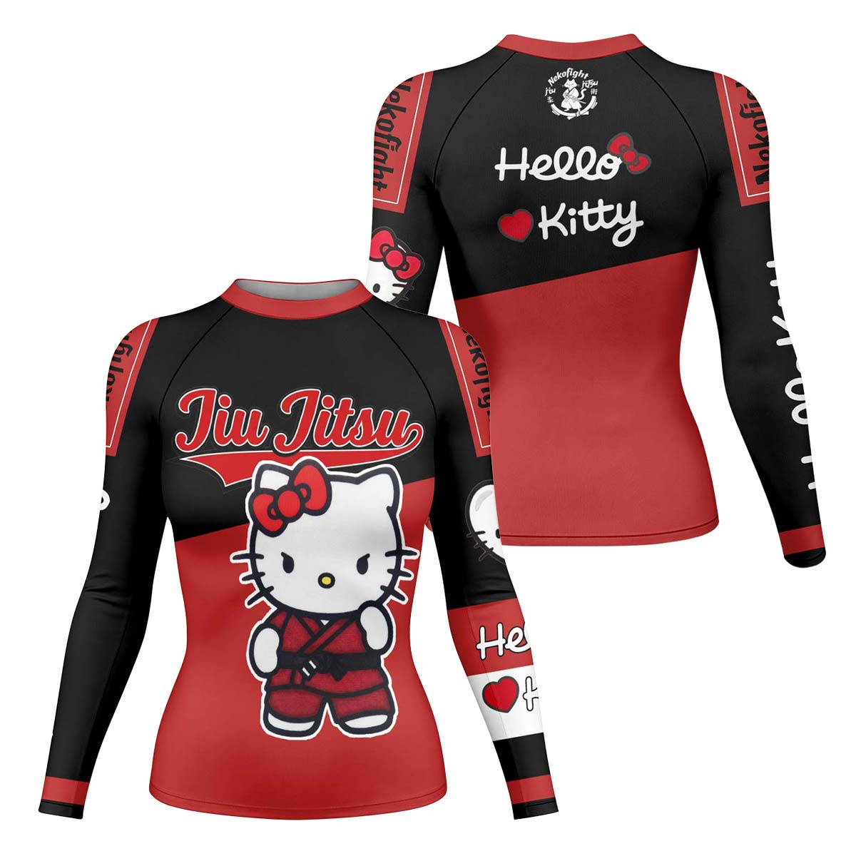 Hello Kitty Jiu Jitsu Rash Guard