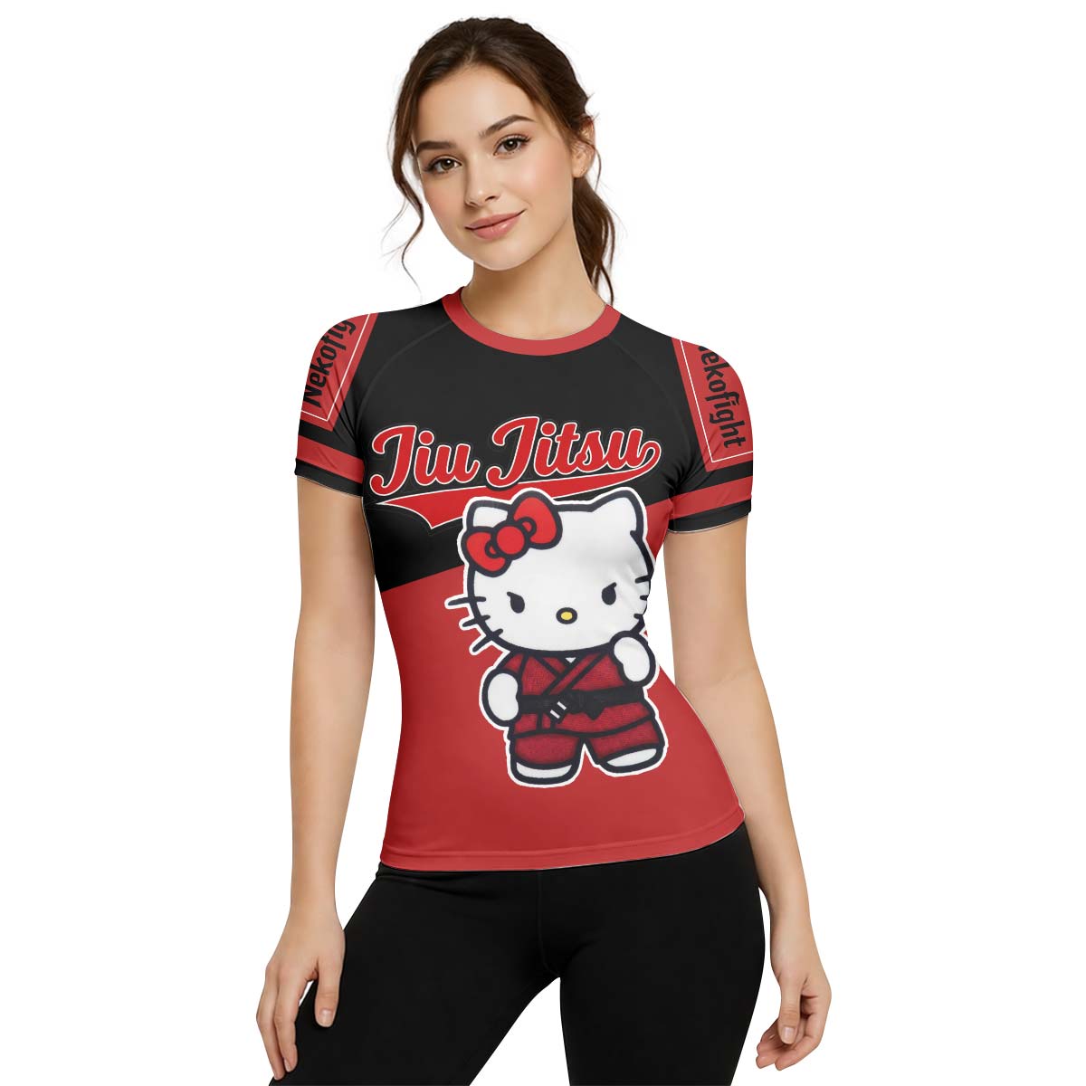 Hello Kitty Jiu Jitsu Rash Guard