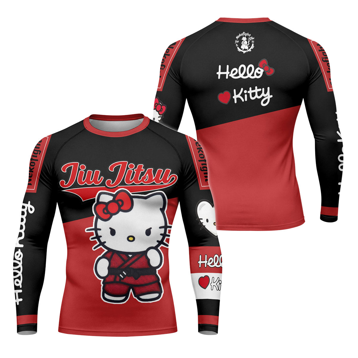 Hello Kitty Jiu Jitsu Rash Guard