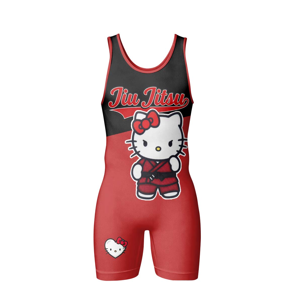 Hello Kitty Jiu Jitsu Wrestling Singlet