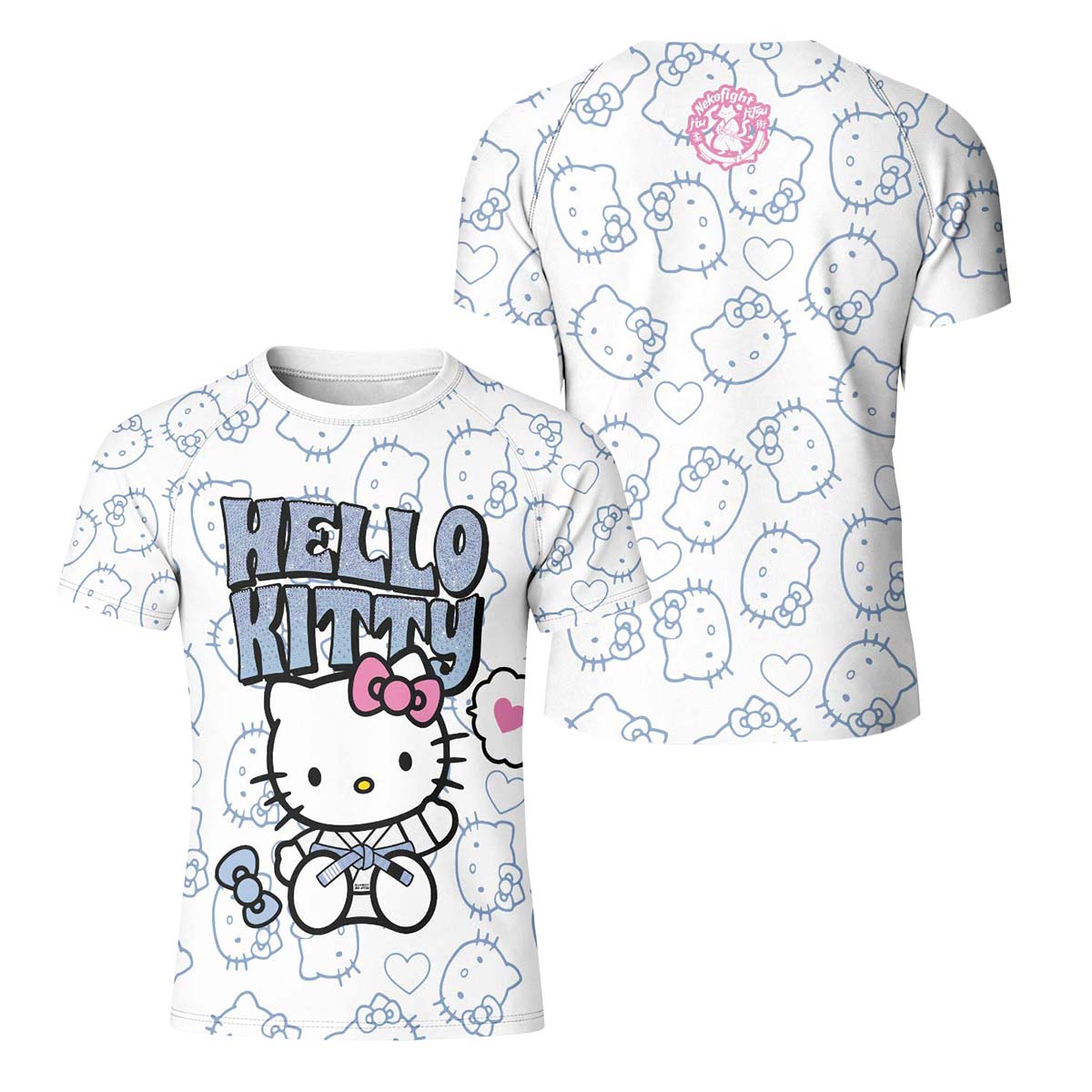 Hello Kitty Martial Arts Kid Rash Guard