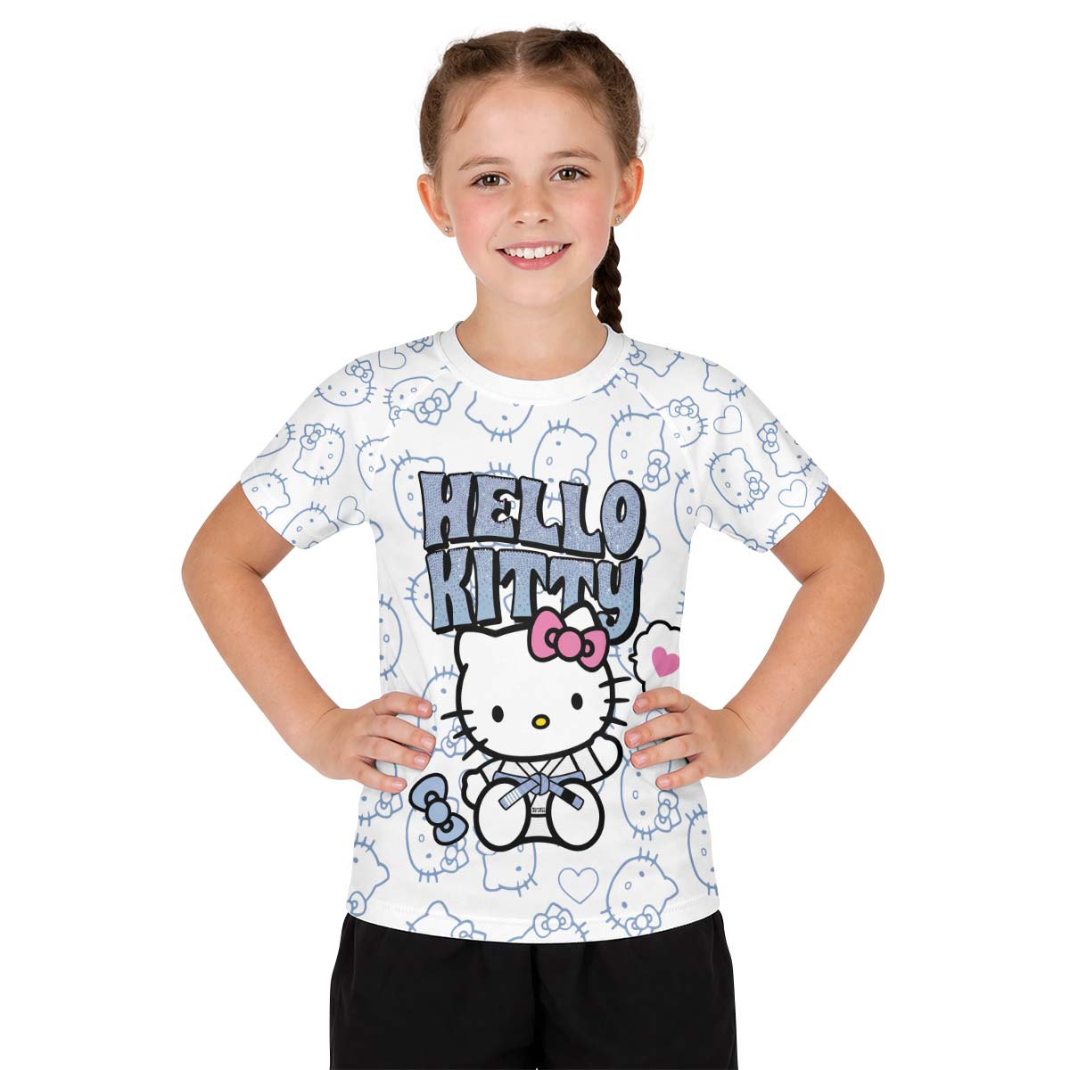 Hello Kitty Martial Arts Kid Rash Guard