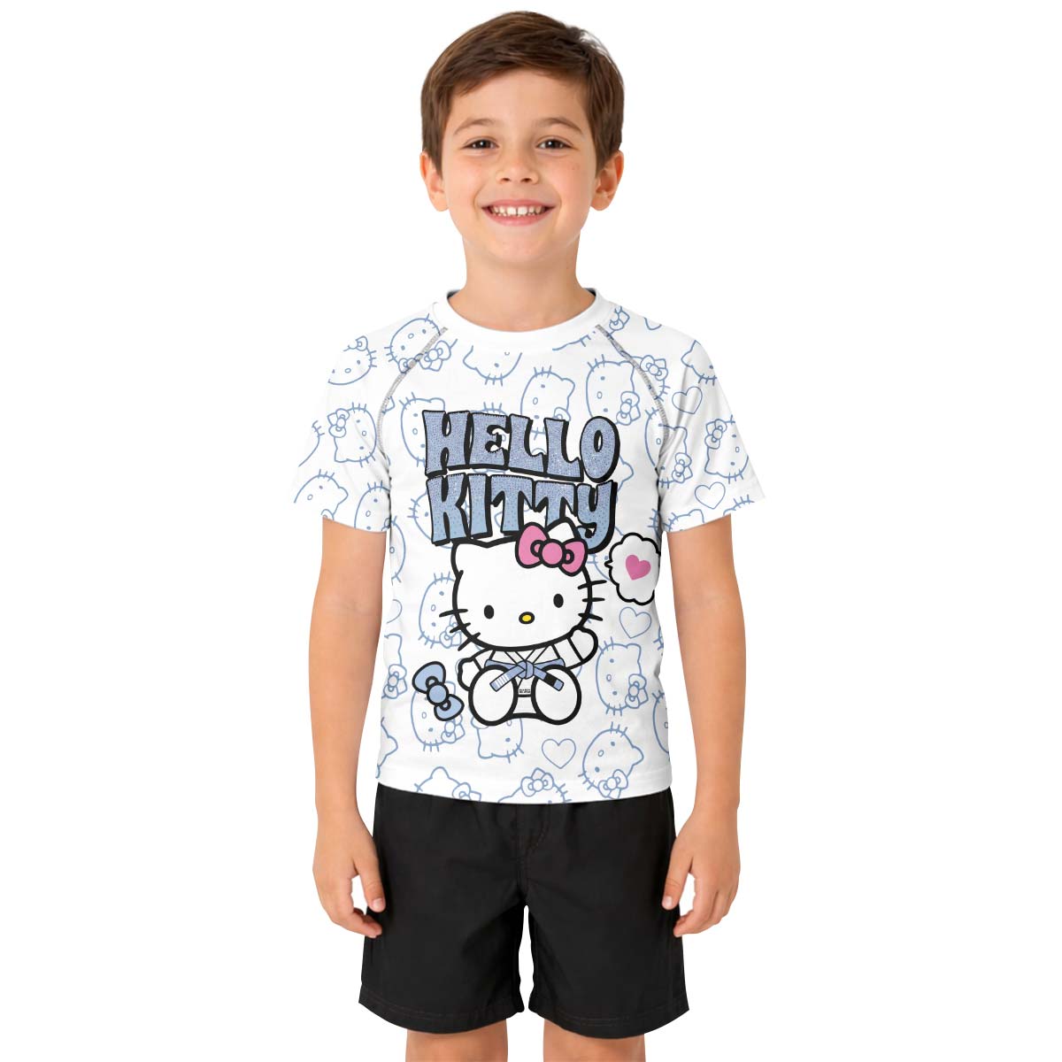 Hello Kitty Martial Arts Kid Rash Guard