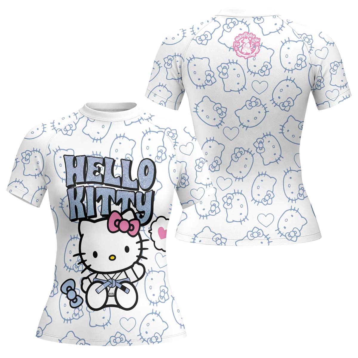 Hello Kitty Martial Arts Rash Guard