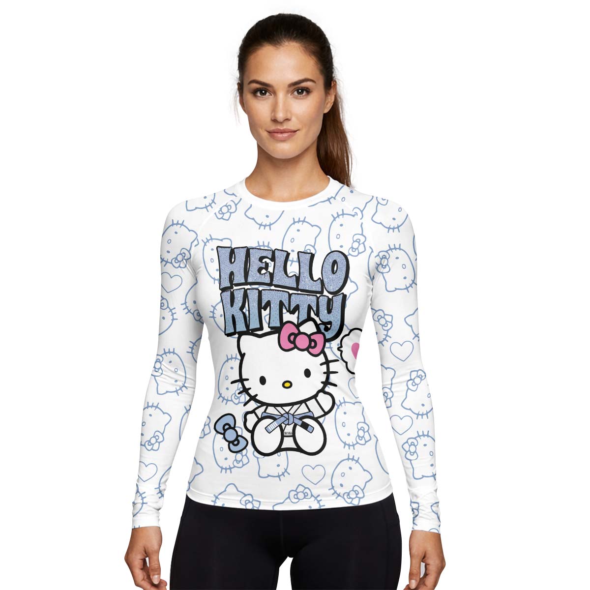Hello Kitty Martial Arts Rash Guard