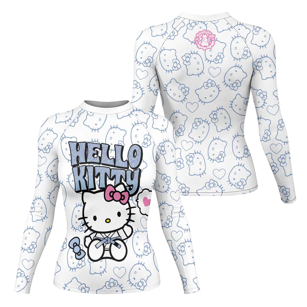 Hello Kitty Martial Arts Rash Guard