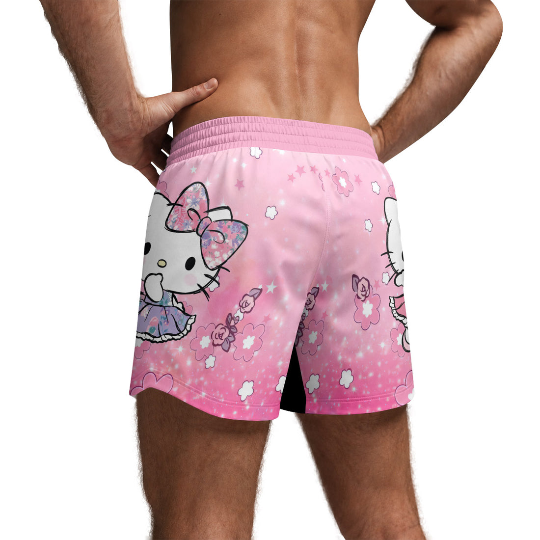  Hello Kitty Pink Fantasy Grappling Shorts