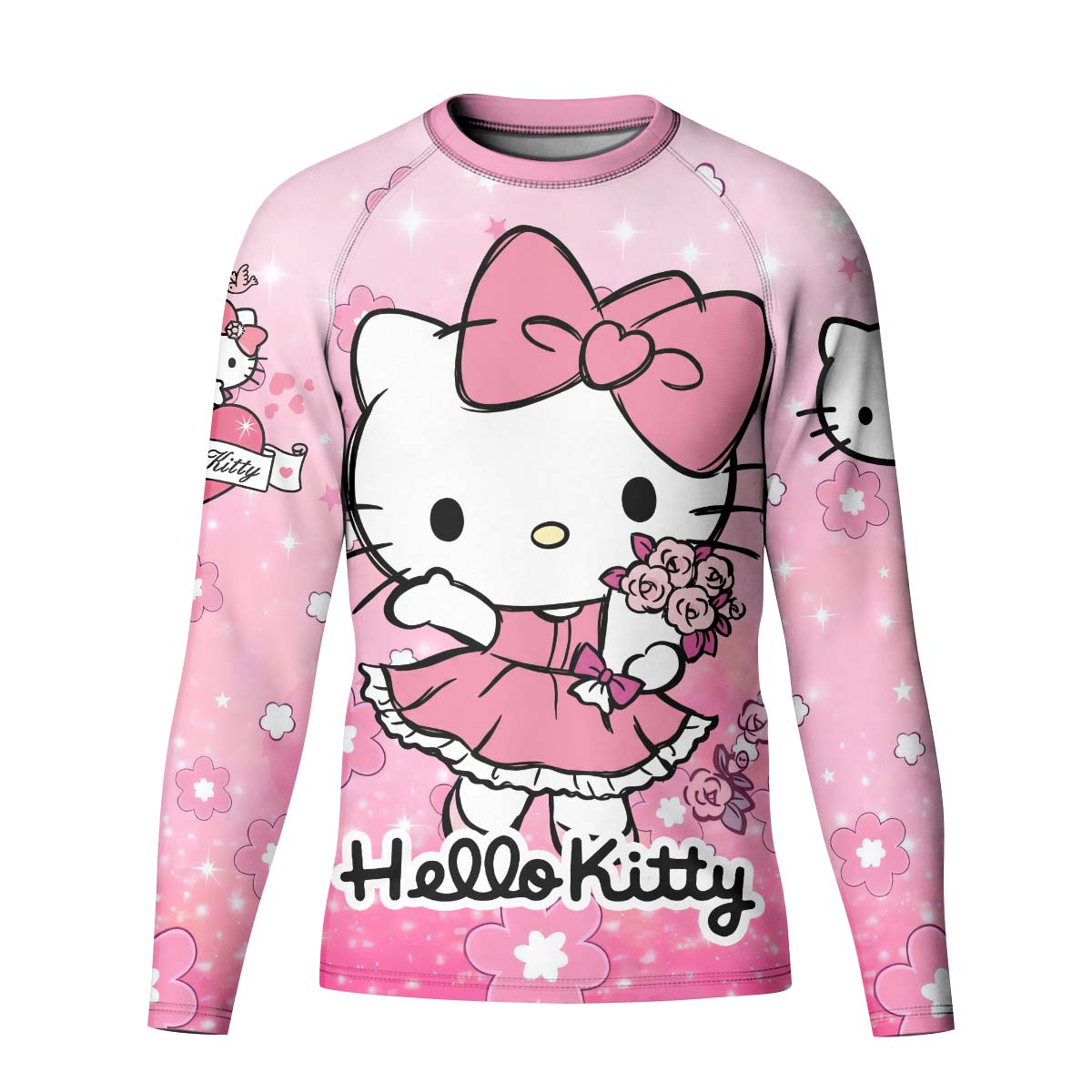  Hello Kitty Pink Fantasy Kid Rash Guard