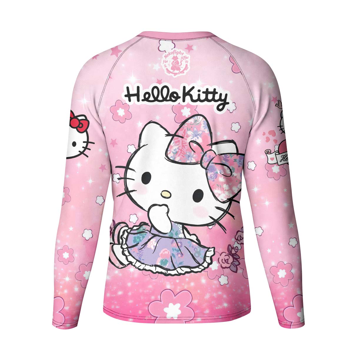  Hello Kitty Pink Fantasy Kid Rash Guard